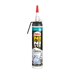 Colle fixation int/ext polymer pattex ni clou ni vis crystal msp 210g