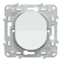 Poussoir à assembler Ovalis, SCHNEIDER ELECTRIC, blanc