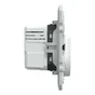 Prise chargeur double usb A+C 12W à assembler Ovalis, SCHNEIDER ELECTRIC, blanc