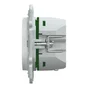 Prise chargeur usb A+C 7,5W 45W à assembler Ovalis, SCHNEIDER ELECTRIC, blanc