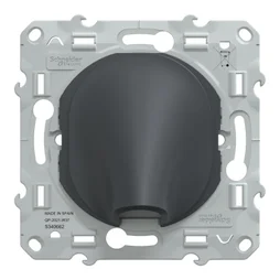 Sortie de câble à assembler Ovalis, SCHNEIDER ELECTRIC, anthracite