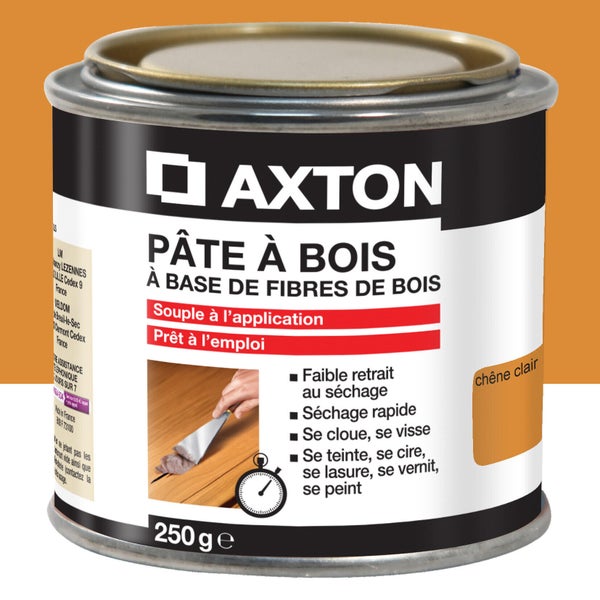 Pâte à bois AXTON, chêne clair, 250 g