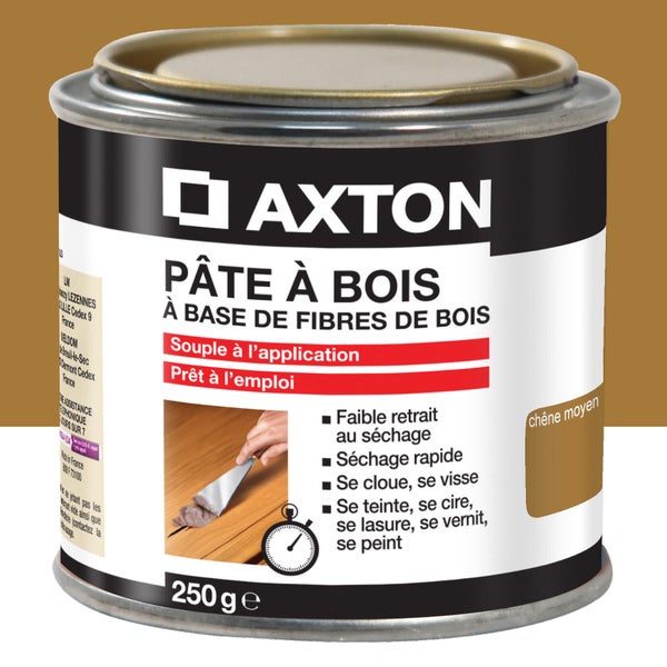 Pâte à bois AXTON, chêne moyen, 250 g