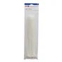 Lot de 100 colliers, diam. 3 à 90 mm, L.350 mm, blanc, LEXMAN