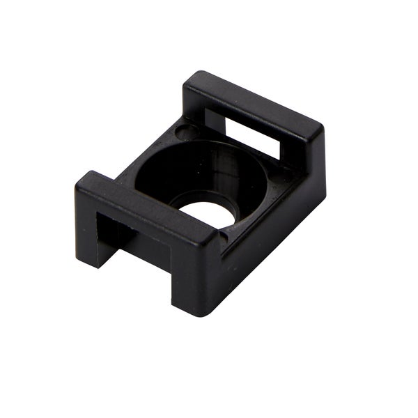 Lot de 10 embases noires, diamètre de serrage 6 à 10mm, LEXMAN
