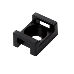 Lot de 10 embases noires, diamètre de serrage 6 à 10mm, LEXMAN