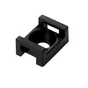 Lot de 10 embases noires, diamètre de serrage 6 à 10mm, LEXMAN