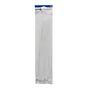 Lot de 25 colliers, diam. 3 à 90 mm, L.350 mm, blanc, LEXMAN
