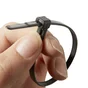 Lot de 25 colliers, diam. 5 à 45 mm, L. 200 mm, noir, LEXMAN