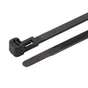 Lot de 25 colliers, diam. 5 à 45 mm, L. 200 mm, noir, LEXMAN