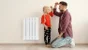 Radiateur électrique connecté inertie sèche 1000W UNIV'R CHAUFFAGE Volupta blanc