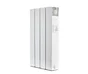 Radiateur électrique connecté à inertie sèche 750 W UNIV'R CHAUFFAGE Eden blanc