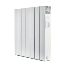Radiateur électrique connecté à inertie sèche 1500 W UNIV'R CHAUFFAGE Eden blanc