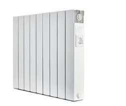 Radiateur électrique connecté à inertie sèche 2000 W UNIV'R CHAUFFAGE Eden blanc
