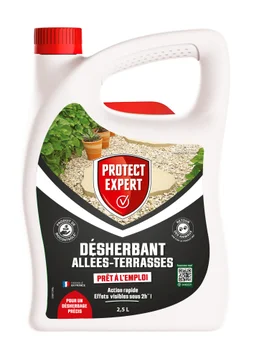 Désherbant allées-terrasse PROTECT EXPERT 2,5L