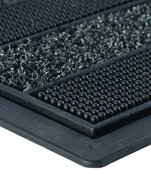 Tapis caoutchouc balade gris 45x75cm