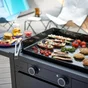 Plancha électrique modern FORGE ADOUR noir