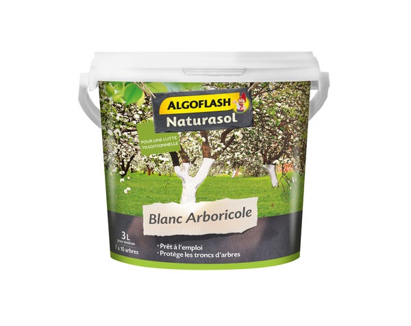 Soin hydratant blanc arboricole ALGOFLASH, 3 l