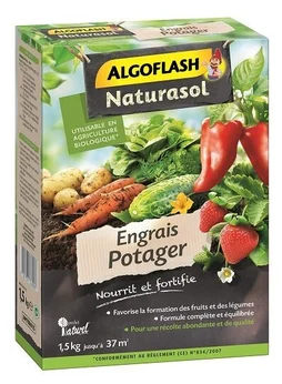 Engrais potager ALGOFLASH, 1,5 kg