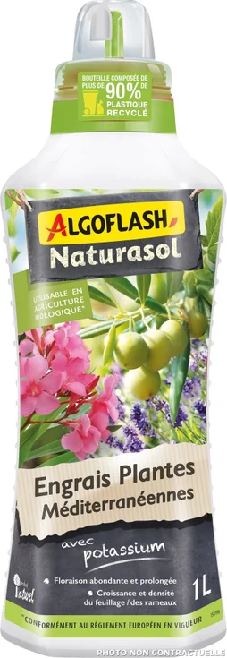 Engrais plante méditerranéenne ,ALGOFLASH, 1l