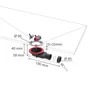 Bonde pour receveur de douche, Diam.90 mm, WIRQUIN