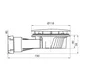Kits complets pour receveur de douche, Diam.90 mm, WIRQUIN
