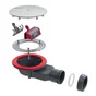 Bonde pour receveur de douche, Diam.90 mm, WIRQUIN