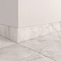 Lot de 4 plinthes Décor blush blanc mat, l. 8 x L. 60 cm, Ep.9 mm