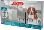 support ecuelle chien avec 2 bols inox 1l5