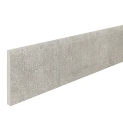 Lot de 3 plinthes Béton gris n°07, l. 8 x L. 45 cm, Ep.8.2 mm