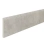 Lot de 3 plinthes Béton gris n°07, l. 8 x L. 45 cm, Ep.8.2 mm