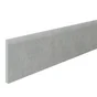 Lot de 2 plinthes Béton gris moyen n°14, l. 8 x L. 60 cm, Ep.9 mm