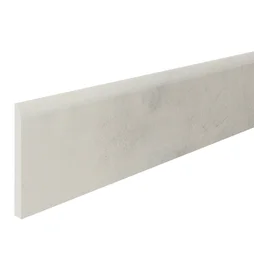 Lot de 3 plinthes Béton gris clair n°20, l. 8 x L. 45 cm, Ep.8.2 mm