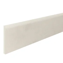 Lot de 3 plinthes Béton gris clair n°35, l. 8 x L. 33 cm, Ep.8 mm