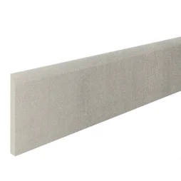 Lot de 2 plinthes Béton gris moyen n°26, l. 8 x L. 60 cm, Ep.9 mm