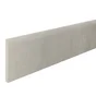 Lot de 2 plinthes Béton gris moyen n°26, l. 8 x L. 60 cm, Ep.9 mm