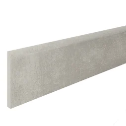 Lot de 2 plinthes Béton gris clair n°23, l. 8 x L. 60 cm, Ep.9 mm