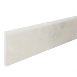 Lot de 2 plinthes Béton gris clair n°27, l. 8 x L. 60 cm, Ep.9 mm