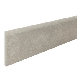 Lot de 3 plinthes Béton gris clair n°82, l. 8 x L. 45 cm, Ep.8.2 mm