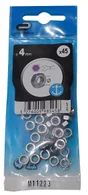 Lot de 45 écrous inox, 4 mm STANDERS