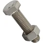 Sachet de 14 boulons inox, tête 6 pans hexagonal, STANDERS, L.20 mm