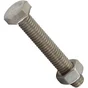 Sachet de 12 boulons inox, tête 6 pans hexagonal, STANDERS, L.30 mm