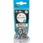 Sachet de 10 boulons inox, tête 6 pans hexagonal, STANDERS, L.30 mm