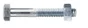 Lot de 4 boulons et écrous inox tête 6 pans hexagonal STANDERS, 8 x L.30 mm