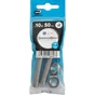 Sachet de 2 boulons inox, tête 6 pans hexagonal, STANDERS, L.50 mm