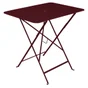 Table de jardin FERMOB rectangulaire 2 personnes rouge cerise