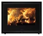 Poêle à bois CROWN dicee écodesign noir, 6.7 kW