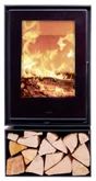 Poêle à bois Quetzal Bucher Ecodesign, 7.5 kW noir