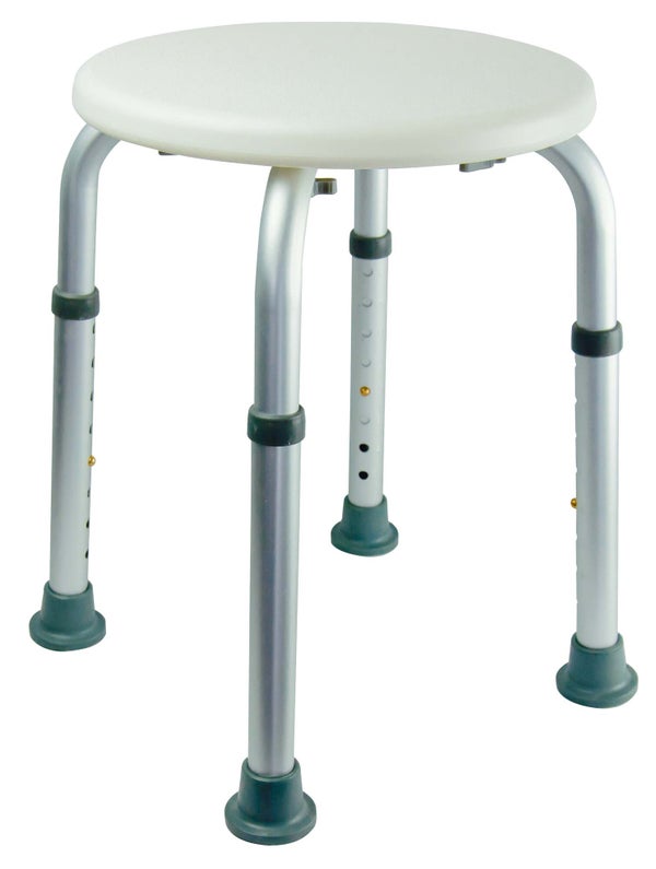 Tabouret à poser, blanc, Tabouret eco