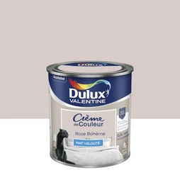 Peinture rose bohem mur et boiserie DULUX VALENTINE mat 0.5 l